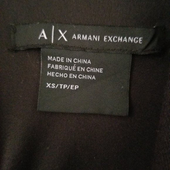 AX Armani Exchange - Fitted Black Dress - Picture 6 of 6